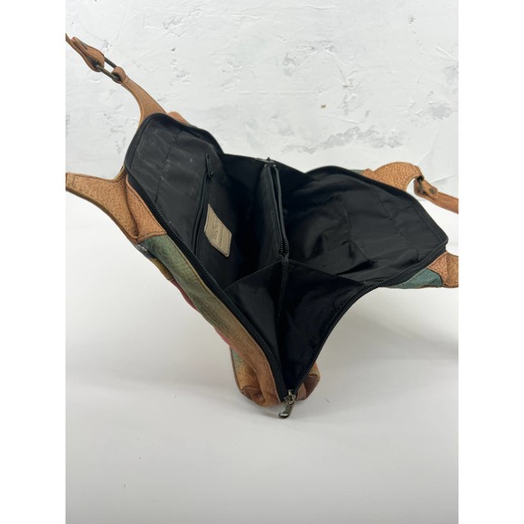 Anuschka Hand Painted Purse Cross Body Bag Butterfly Shoulder Boho - Picture 5 of 12